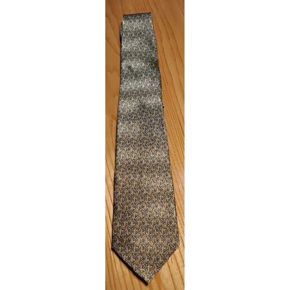 Mens Ties To Nature Green Tree Frog Imported Silk Necktie, New